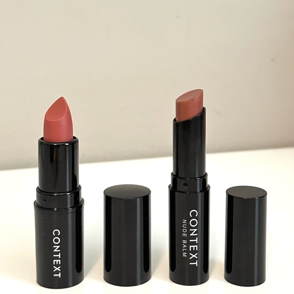 Context Lipstick & Nude Balm